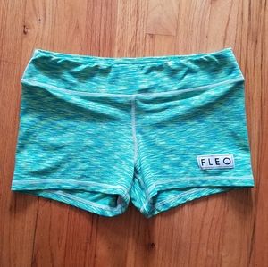 Blue and green fleo 3.25 large